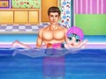 Juego Baby Taylor aprende a nadar  en línea