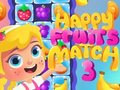 Juego Frutas Felices Match3  en línea