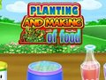Juego Siembra y Elaboración de Alimentos  en línea