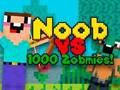 Juego Noob contra 1000 zombis  en línea