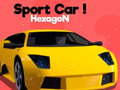 Juego ¡Carro deportivo! Hexágono  en línea