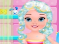 Juego Bebé elissa bañándose  en línea