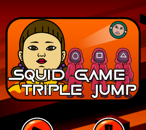 Juego Juego de triple salto de calamar  en línea