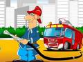 Juego Diferencias de camiones de bomberos  en línea