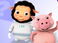 Juego Partido de la tarjeta de memoria de Little Baby Bum  en línea