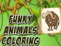 Juego Animales divertidos para colorear  en línea