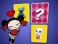 Juego Partido de la tarjeta de memoria de Pucca  en línea