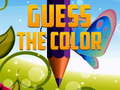 Juego Adivina el color  en línea
