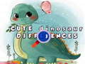Juego Lindas diferencias de dinosaurios  en línea