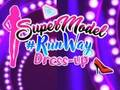 Juego Viste a la pasarela de la supermodelo  en línea