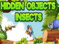 Juego Objetos Ocultos Insectos  en línea