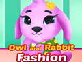 Juego La moda del búho y el conejo  en línea