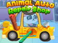 Juego Taller de reparación de automóviles de animales  en línea