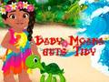 Juego Baby Moana se pone ordenada  en línea