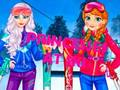 Juego Princesas en esquí  en línea