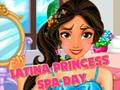 Juego Día de spa de la princesa latina  en línea