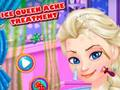 Juego Tratamiento para el acné Reina del Hielo  en línea