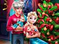 Juego Elsa Familia Navidad  en línea