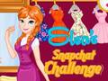 Juego El desafío de Snapchat de Elsa  en línea