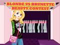 Juego Concurso de belleza rubia vs morena  en línea