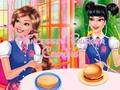 Juego Cocina de hamburguesas de princesas  en línea
