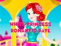 Juego Cita romántica de la princesa blanca  en línea