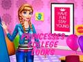 Juego Looks universitarios de princesas  en línea