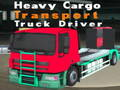 Juego Conductor de camión de transporte de carga pesada  en línea