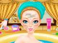 Juego Baño spa reina embarazada  en línea