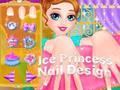 Juego Diseño de uñas de princesa de hielo  en línea