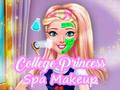 Juego Maquillaje de spa de princesa universitaria  en línea