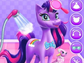 Juego Unicornio mágico mundo de aseo  en línea