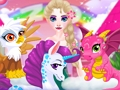 Juego Zoológico Mágico de Elsa  en línea