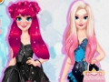Juego Vestir a la princesa con patines de hielo para el invierno  en línea