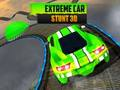 Juego Acrobacias extremas en coche 3d  en línea