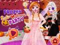 Juego Fiesta de Halloween de las hermanas congeladas  en línea