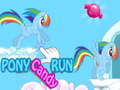 Juego Carrera de caramelos de Pony  en línea