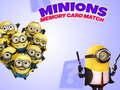 Juego Coincidencia de tarjetas de memoria de Minions  en línea