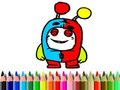 Juego Regreso a la escuela: libro para colorear de OddBods  en línea
