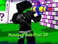 Juego Pistola de paintball Pixel 3D  en línea