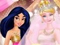 Juego Boda princesa rosa y oro  en línea