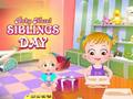 Juego Baby Hazel: Día de los hermanos  en línea