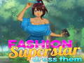 Juego Superestrella de la moda vístelos  en línea