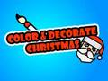 Juego Colorea y Decora la Navidad  en línea