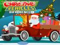 Juego Diferencias de vehículos navideños  en línea