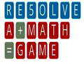 Juego Resolver un juego de matemáticas.  en línea