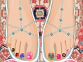Juego Pedicura dedos de los pies  en línea