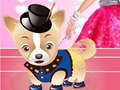 Juego Vestir al perro de Barbie  en línea