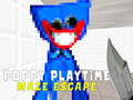 Juego Escape del laberinto de Poppy Playtime  en línea