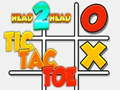 Juego Cabeza 2 Cabeza Tic Tac Toe  en línea